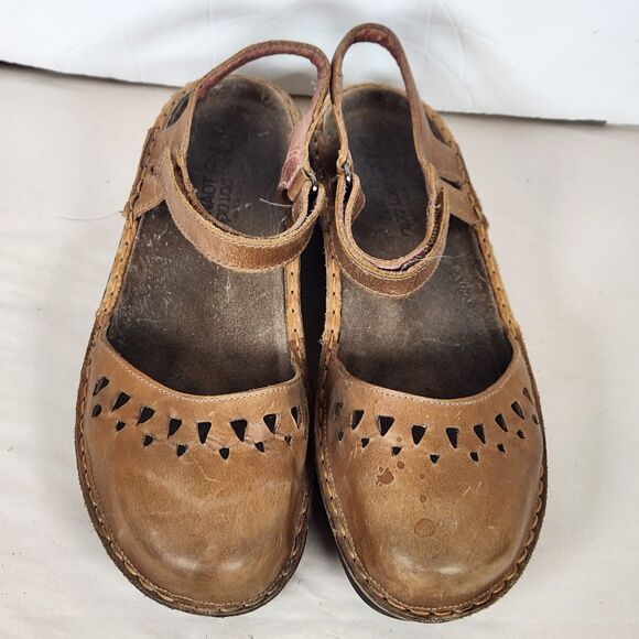 Naot Shoes Womens Size 39 Mary Jane Strap Comfort Wedge Sandals - Picture 2 of 9